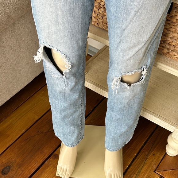 Adele Casual Light Blue Boyfriend Jeans size 10 women’s jeans denim - Picture 4 of 12